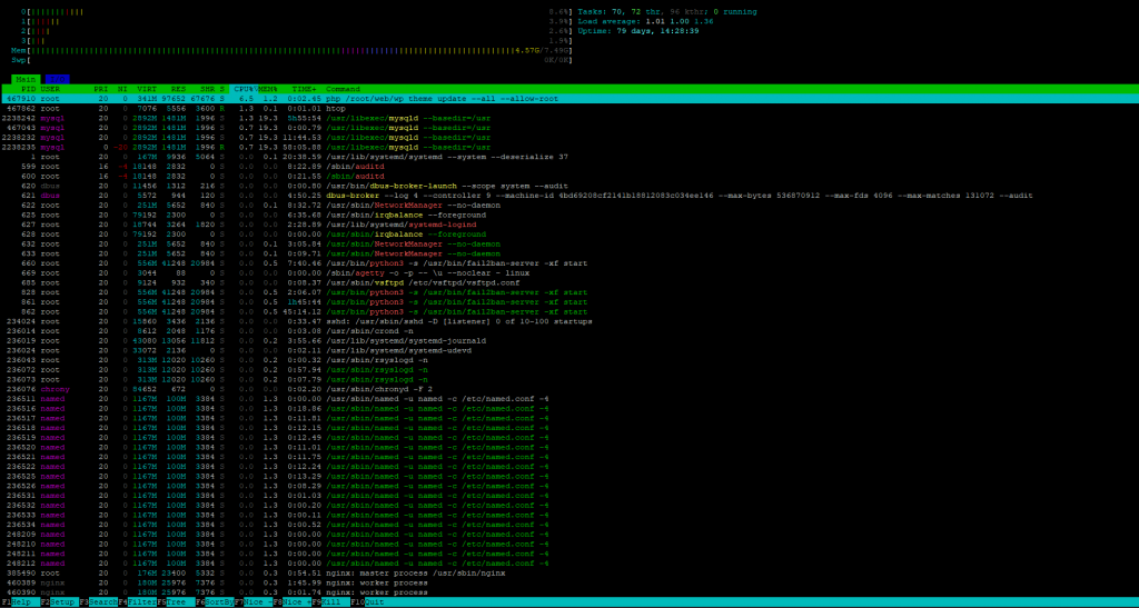 Optimasi Linux Server, VPS, Web Server, nginx, apache, mysql