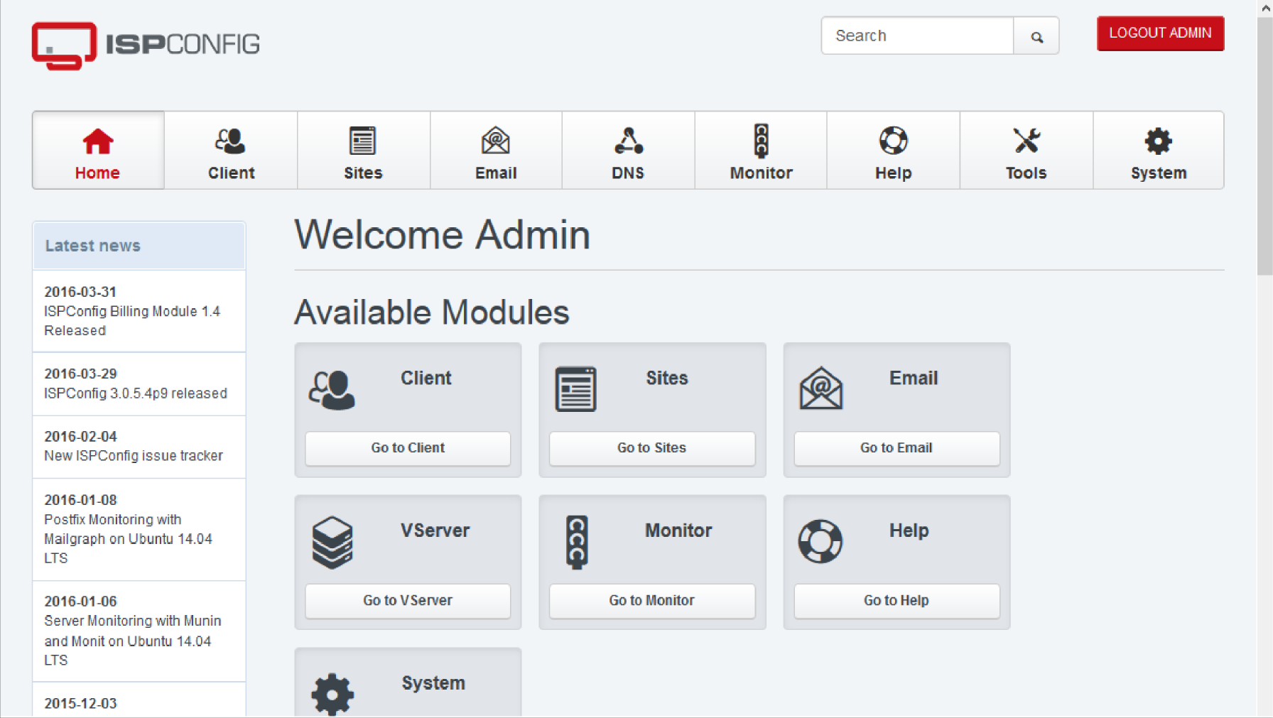 control panel gratis jasa install vps